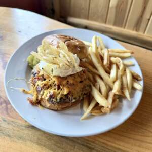 TOP THE TATER BURGER